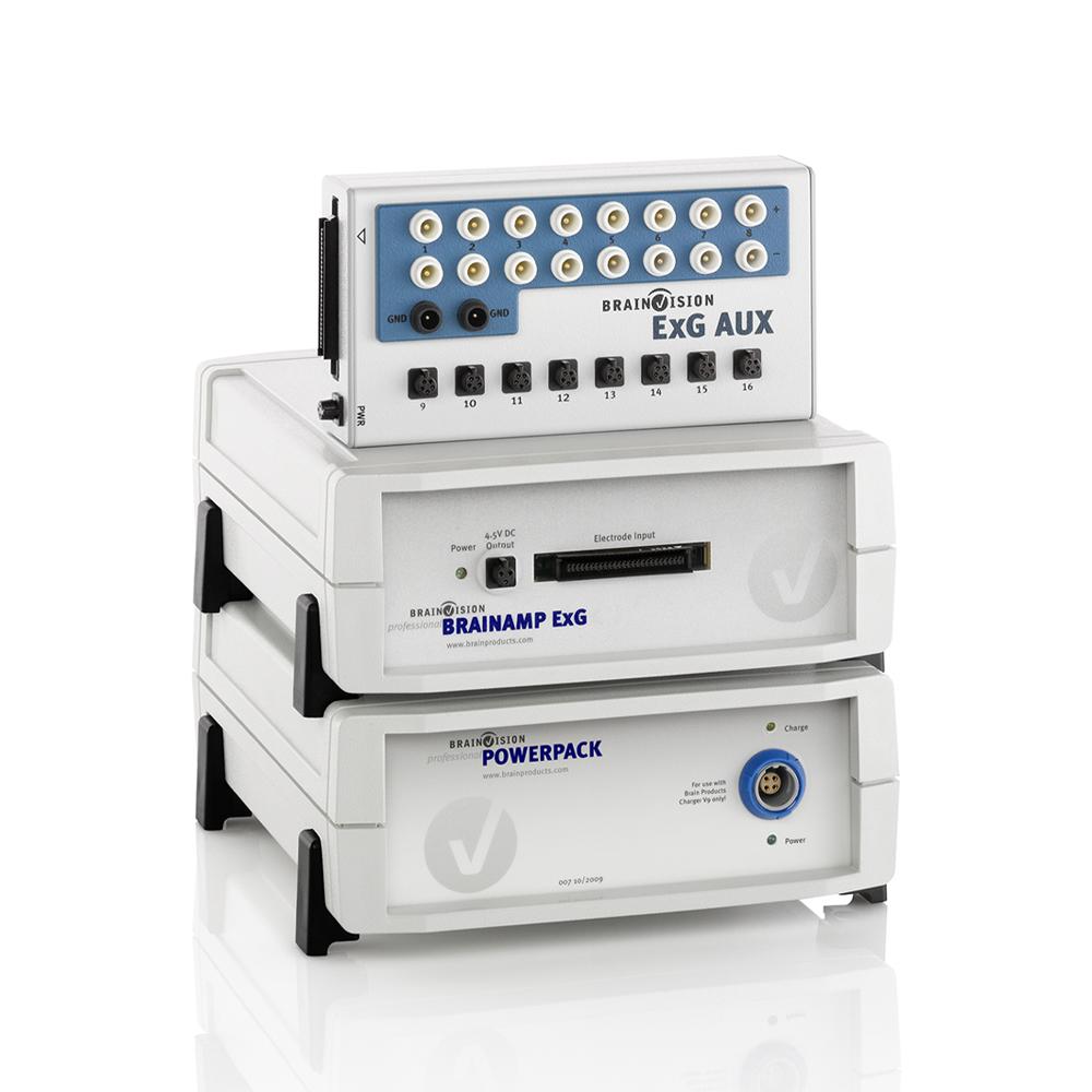 BrainAmp ExG w. PowerPack and AUX Box